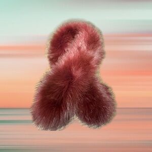 Genuine Fox Fur Ruby Stole